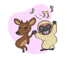 Tony and Ling - a friendship forever ! sticker #239467