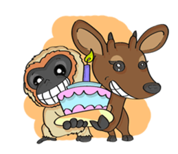 Tony and Ling - a friendship forever ! sticker #239468