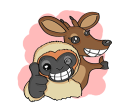 Tony and Ling - a friendship forever ! sticker #239469