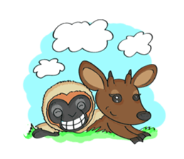 Tony and Ling - a friendship forever ! sticker #239472