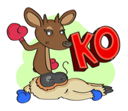 Tony and Ling - a friendship forever ! sticker #239476