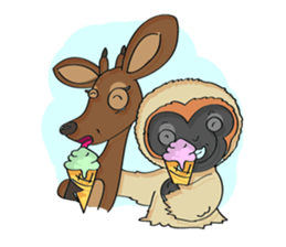 Tony and Ling - a friendship forever ! sticker #239480