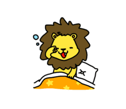 Lion sticker #239642