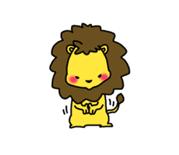 Lion sticker #239650