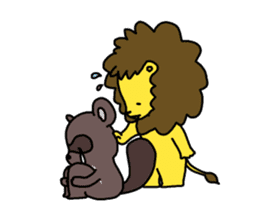 Lion sticker #239676