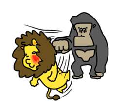 Lion sticker #239677