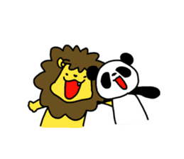Lion sticker #239678