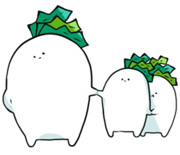 HINEKURE-RADISH sticker #239830