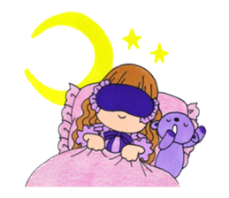 Gothic girl SUMIRE-chan sticker #239892