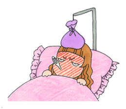 Gothic girl SUMIRE-chan sticker #239911