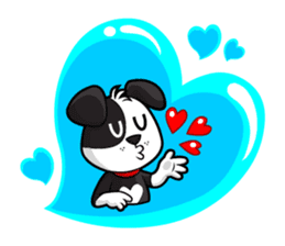 PUPPY LOVE - OLLIE AND ANGEL sticker #240096