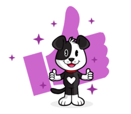 PUPPY LOVE - OLLIE AND ANGEL sticker #240100