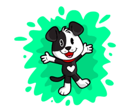 PUPPY LOVE - OLLIE AND ANGEL sticker #240102