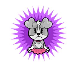 PUPPY LOVE - OLLIE AND ANGEL sticker #240111