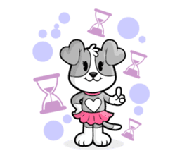 PUPPY LOVE - OLLIE AND ANGEL sticker #240115