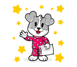 PUPPY LOVE - OLLIE AND ANGEL sticker #240117