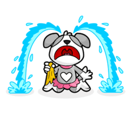 PUPPY LOVE - OLLIE AND ANGEL sticker #240118