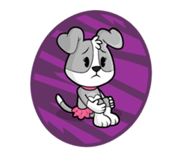 PUPPY LOVE - OLLIE AND ANGEL sticker #240119