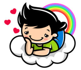 LOVE ONLY ONE - KOKO AND KIKI sticker #240210