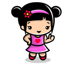 LOVE ONLY ONE - KOKO AND KIKI sticker #240221