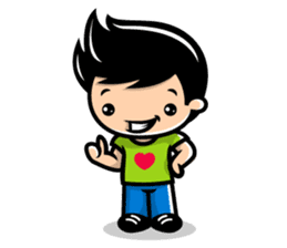 LOVE ONLY ONE - KOKO AND KIKI sticker #240223