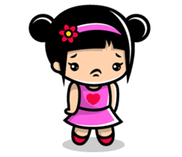 LOVE ONLY ONE - KOKO AND KIKI sticker #240228