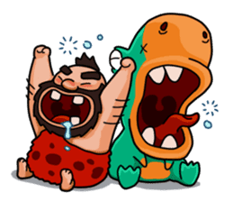 Cave Duo's Prehistoric Fun sticker #241062