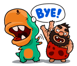 Cave Duo's Prehistoric Fun sticker #241074