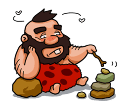 Cave Duo's Prehistoric Fun sticker #241087