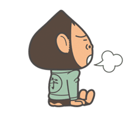 Moriya Tategu character "Tategori-kun" sticker #241268