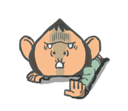 Moriya Tategu character "Tategori-kun" sticker #241270