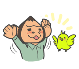 Moriya Tategu character "Tategori-kun" sticker #241287