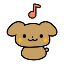 Waffles puppy sticker #241457