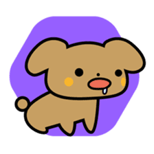 Waffles puppy sticker #241467