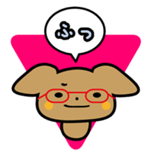 Waffles puppy sticker #241468