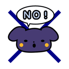 Waffles puppy sticker #241471