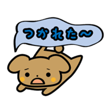 Waffles puppy sticker #241491