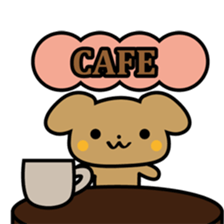 Waffles puppy sticker #241496