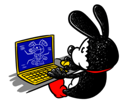 rabbit-hareconi sticker #241564