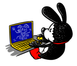 rabbit-hareconi sticker #241564