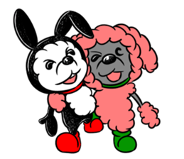 rabbit-hareconi sticker #241576