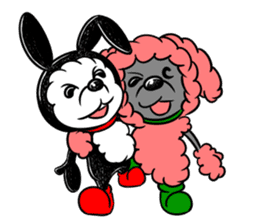 rabbit-hareconi sticker #241576