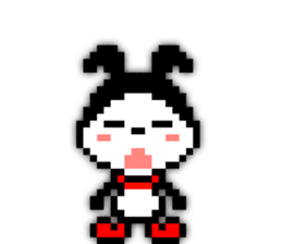 rabbit-hareconi(Pixelated version) sticker #241705