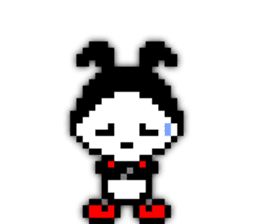 rabbit-hareconi(Pixelated version) sticker #241708