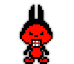 rabbit-hareconi(Pixelated version) sticker #241721