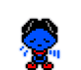 rabbit-hareconi(Pixelated version) sticker #241722