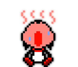 rabbit-hareconi(Pixelated version) sticker #241729