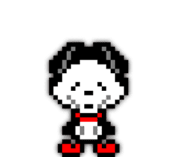 rabbit-hareconi(Pixelated version) sticker #241732