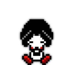 rabbit-hareconi(Pixelated version) sticker #241736