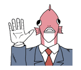 Business Fish sticker #241817